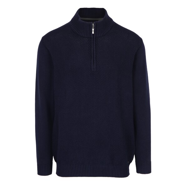Pulover bleumarin cu fermoar scurt JP 1880