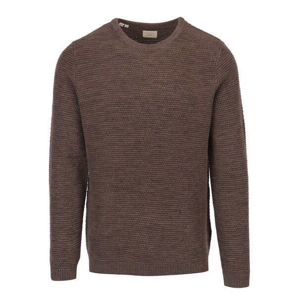 Pulover tricotat maro Selected Homme New Vince Pulover tricotat maro Selected Homme New Vince