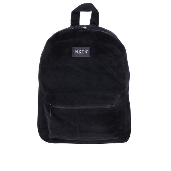 Rucsac negru din blană artificială HXTN supply 12 l