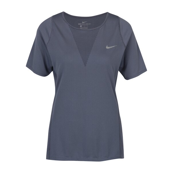 Tricou gri de antrenament pentru femei Nike Zonal Cooling Relay