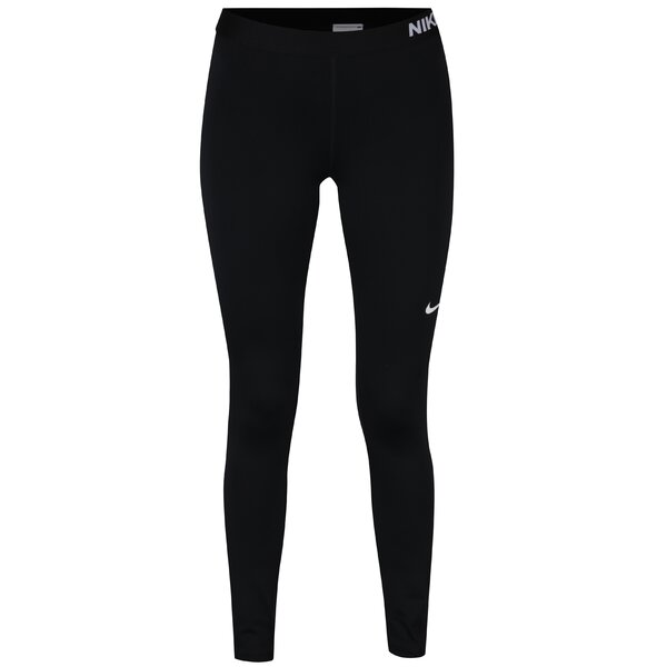 Colanti sport negri cu print logo pentru femei Nike