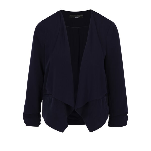 Sacou bleumarin cu mâneci 3/4 Dorothy Perkins
