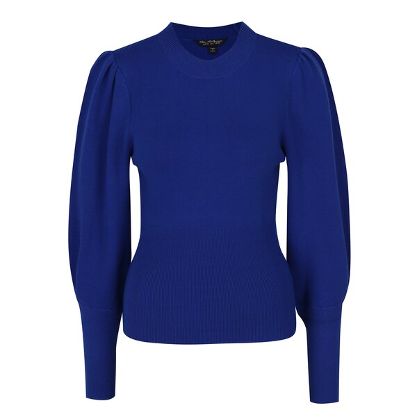 Pulover albastru cu mâneci bufante - Miss Selfridge