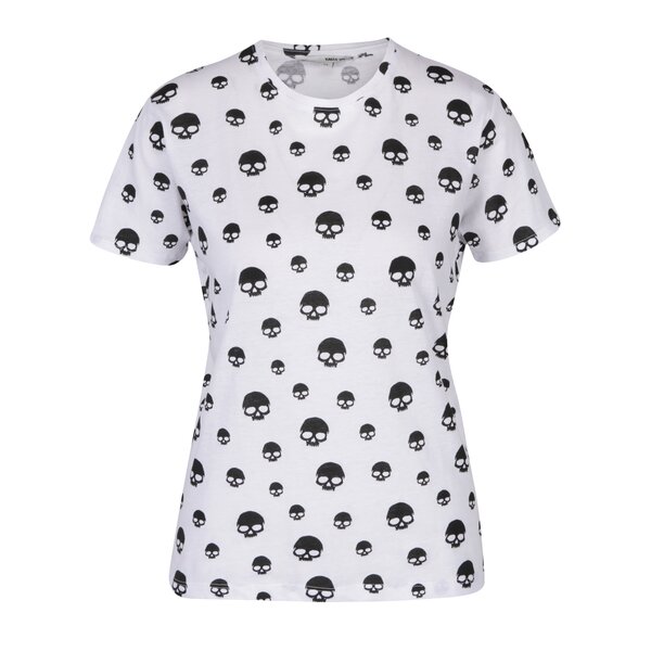 Tricou alb TALLY WEiJL cu print craniu