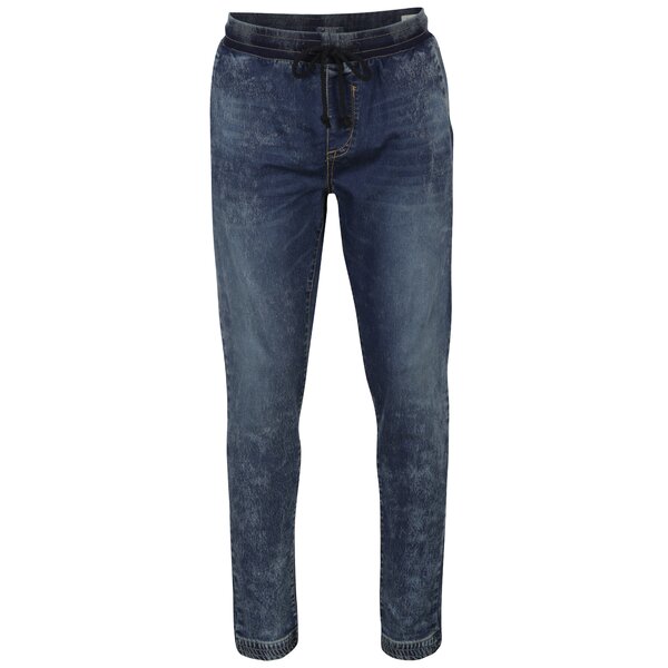Blugi slim fit albaștri cu aspect prespălat - Blend