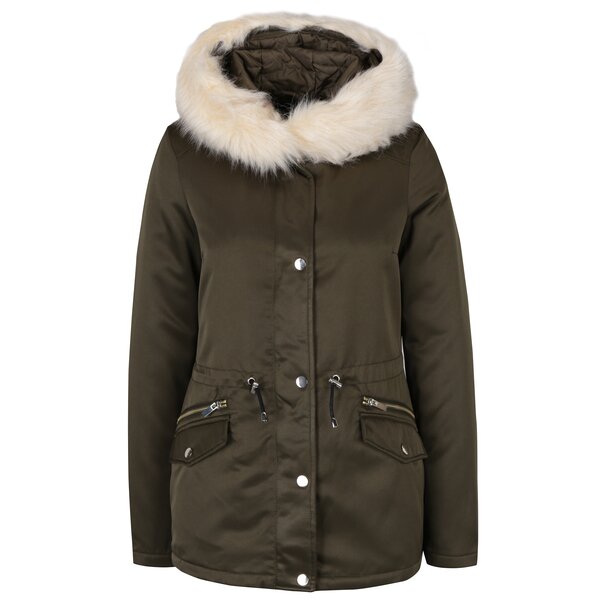 Jachetă parka matlasată kaki Dorothy Perkins
