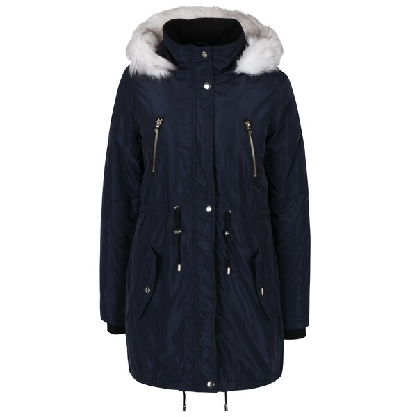 Jachetă bleumarin parka Dorothy Perkins Curve