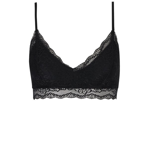 Sutien bralette negru din dantelă - Y.A.S Paige