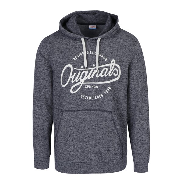 Hanorac albastru - petrol pentru bărbați - Jack & Jones Panther