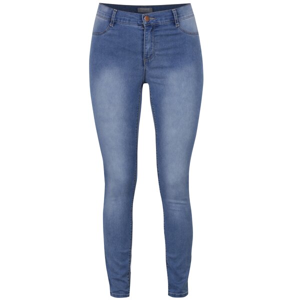Blugi albaștri cu aspect prespălatt Dorothy Perkins