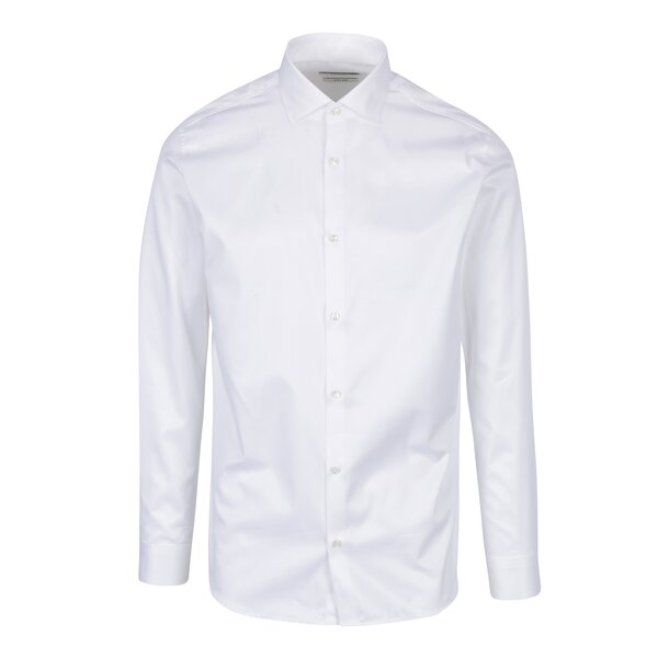 Cămașă albă slim fit bărbătească - Jack & Jones Andrew