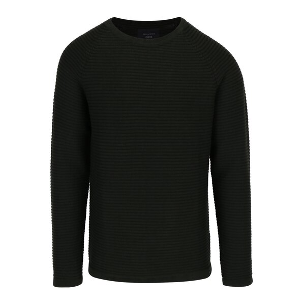 Pulover verde închis cu mâneci raglan - Jack & Jones Wind