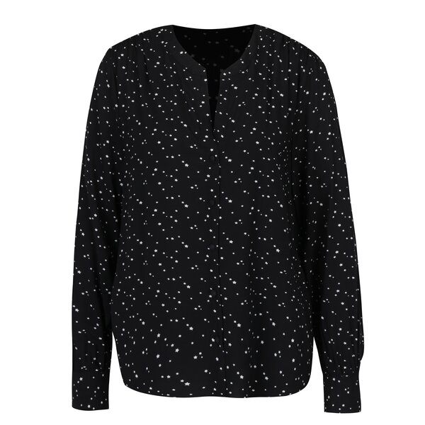 Bluză neagra cu print stelute - ONLY Nova