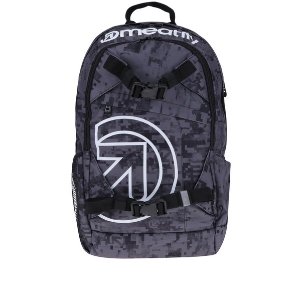 Rucsac unisex gri & negru pentru laptop - Meatfly Basejumper 3 20 l