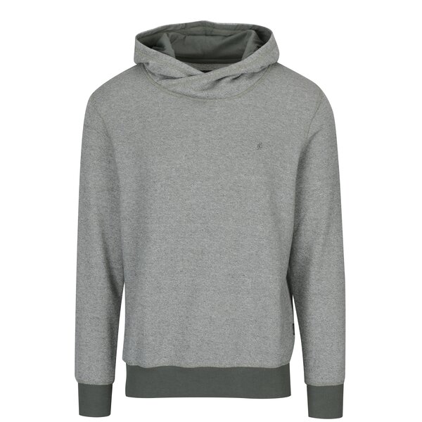Hanorac gri melanj cu detalii kaki Jack & Jones Crooner