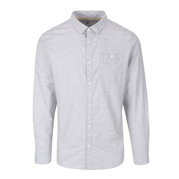 Cămașă gri deschis din bumbac pentru bărbați - Jack & Jones Sustain
