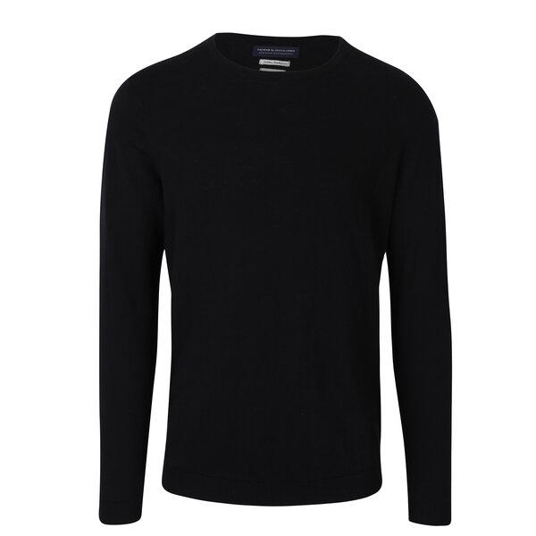Pulover negru pentru bărbați - Jack & Jones Luke