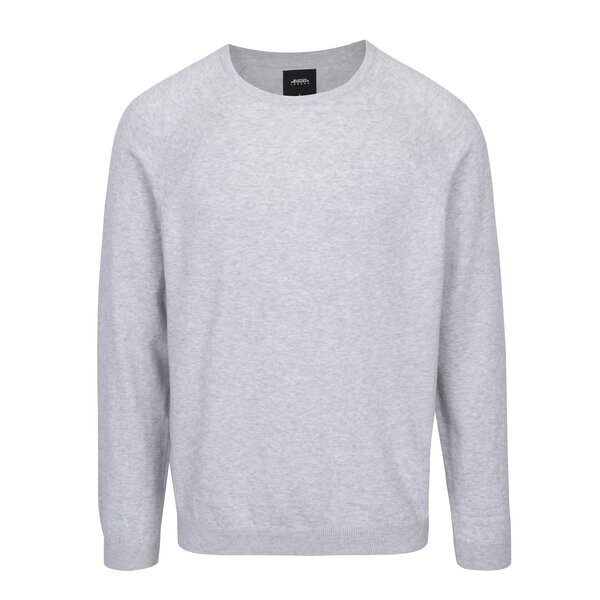 Pulover gri melanj pentru bărbați - Burton Menswear London