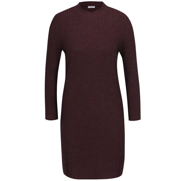 Rochie bordo cu textură de pulover Jacqueline de Yong Mei