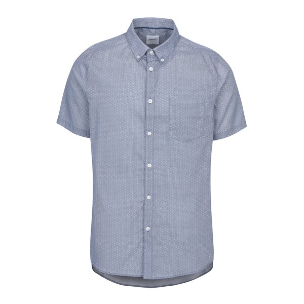 Cămașă albastră buttons down din bumbac - Burton Menswear London
