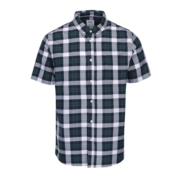 Cămașă verde & crem din bumbac -Burton Menswear London