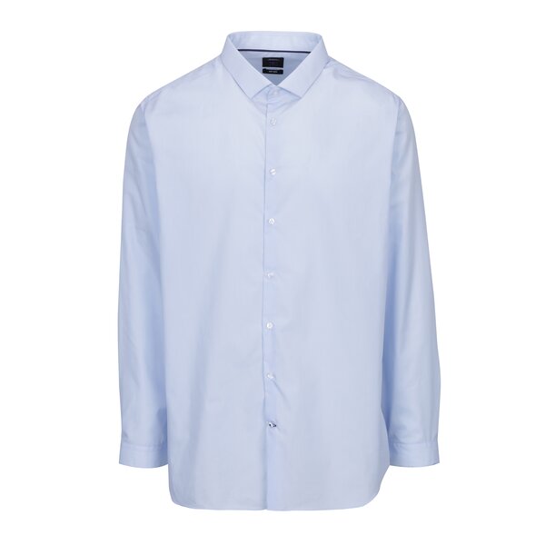 Cămașă slim fit albastru deschis - Burton Menswear London