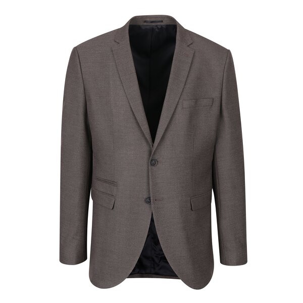 Sacou maro cu revere - Selected Homme Done Buffalo