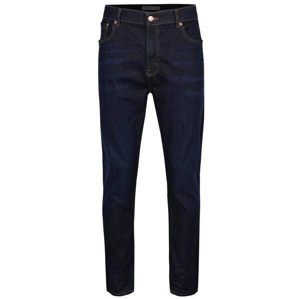 Blugi albastru închis regular - Burton Menswear London