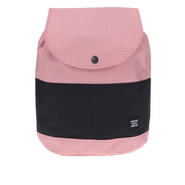 Rucsac urban roz & negru cu imprimeu geometric - Herschel Reid 21 l