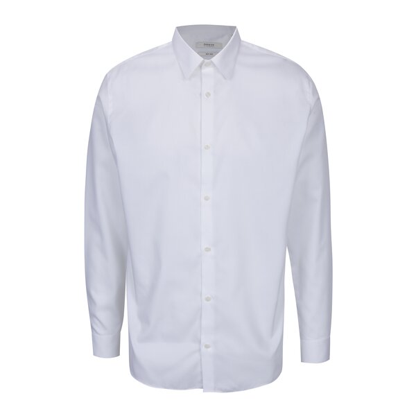 Cămașă albă slim fit pentru bărbați - Jack & Jones Non