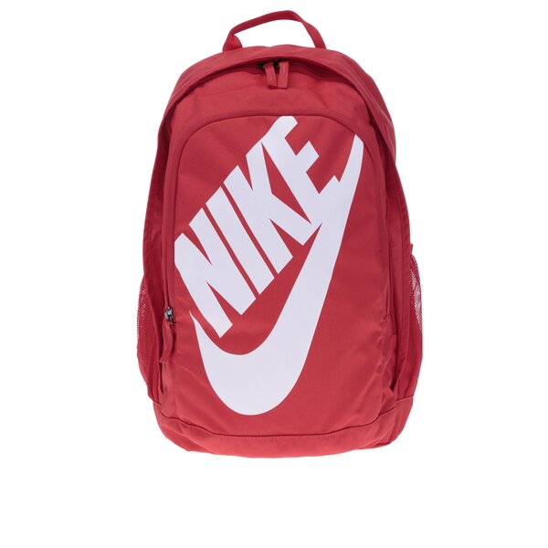 Rucsac roșu cu logo Nike Hayward 25 l
