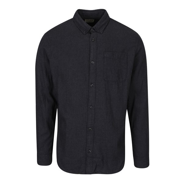 Cămașă gri închis cu buzunar - Jack & Jones Voakland
