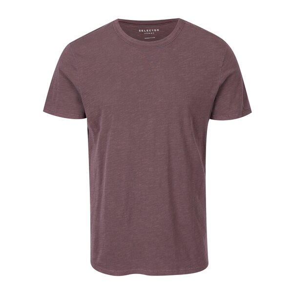 Tricou basic mov - Selected Homme Ben