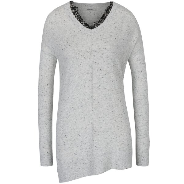 Pulover pentru femei gri deschis Haily´s Lacy