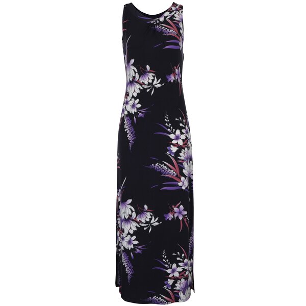 Rochie maxi bleumarin cu imprimeu floral - M&Co