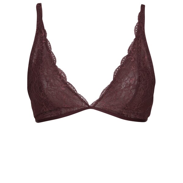 Sutien bordo din dantelă Y.A.S Saria