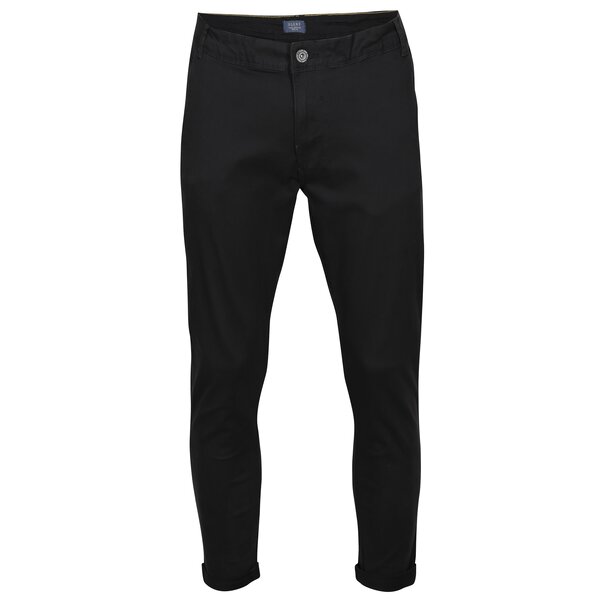 Pantaloni negri slim cu buzunare Blend