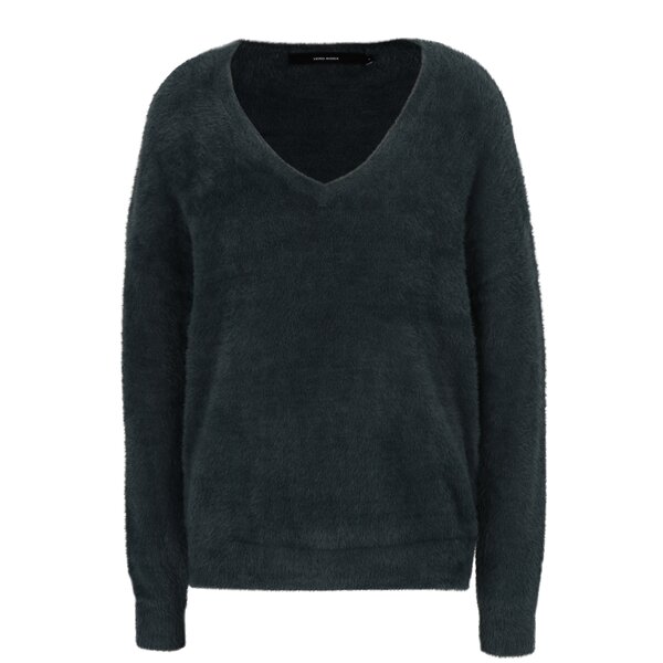 Pulover verde cu decolteu en coeur VERO MODA Moraga