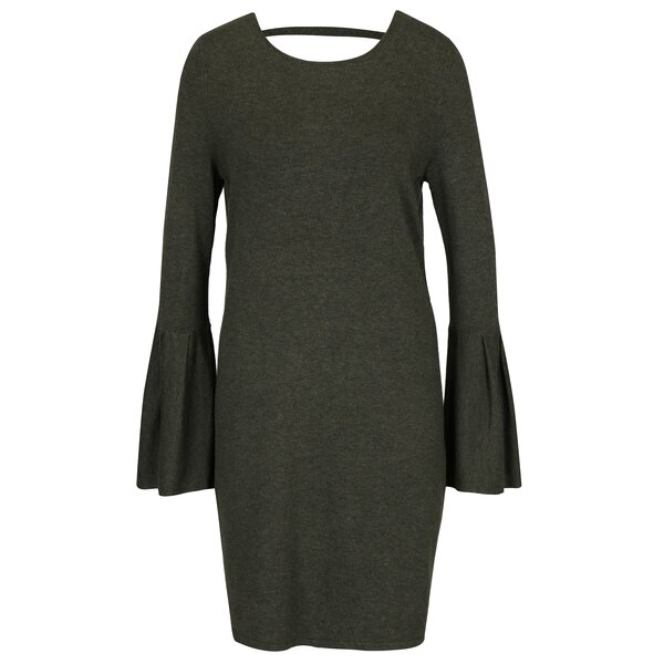 Rochie kaki cu mâneci clopot VERO MODA Biggs