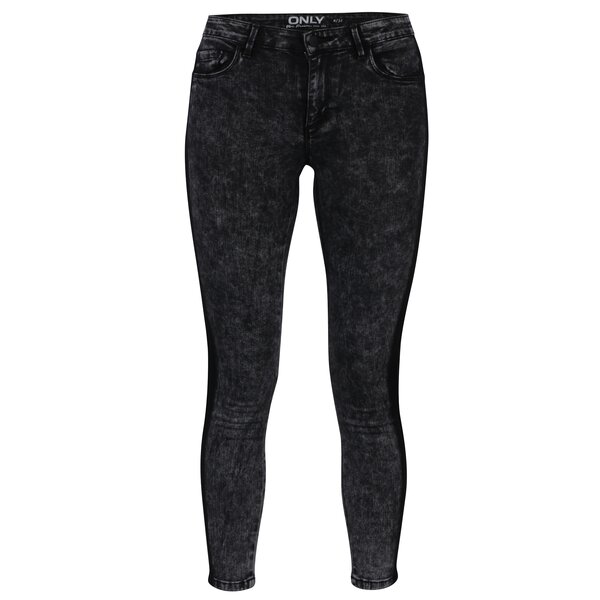 Blugi skinny cu efect prespălat ONLY
