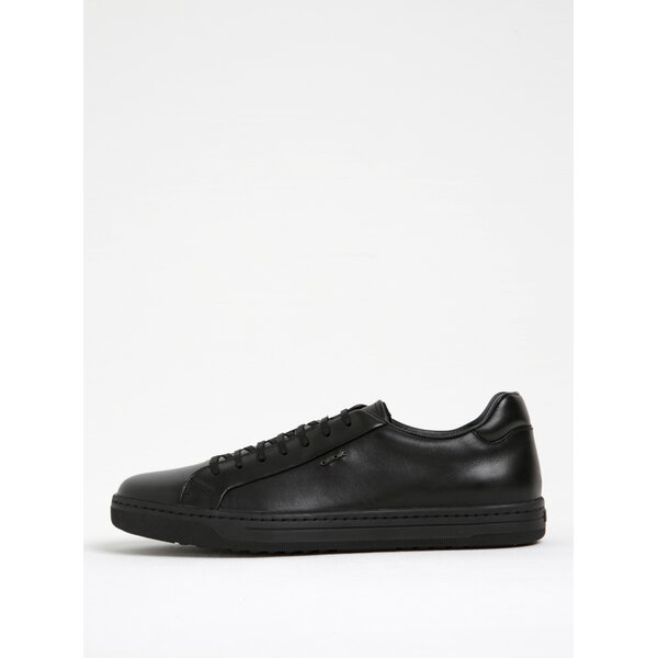 Pantofi sport negri din piele Geox Rikin F