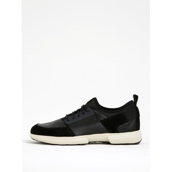 Pantofi sport negru&crem Geox Traccia A