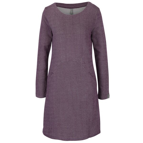 Rochie mov cu buzunare Tranquillo Eliana