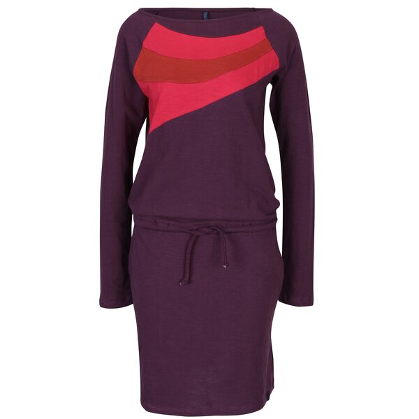 Rochie mov cu buzunare Tranquillo Philina