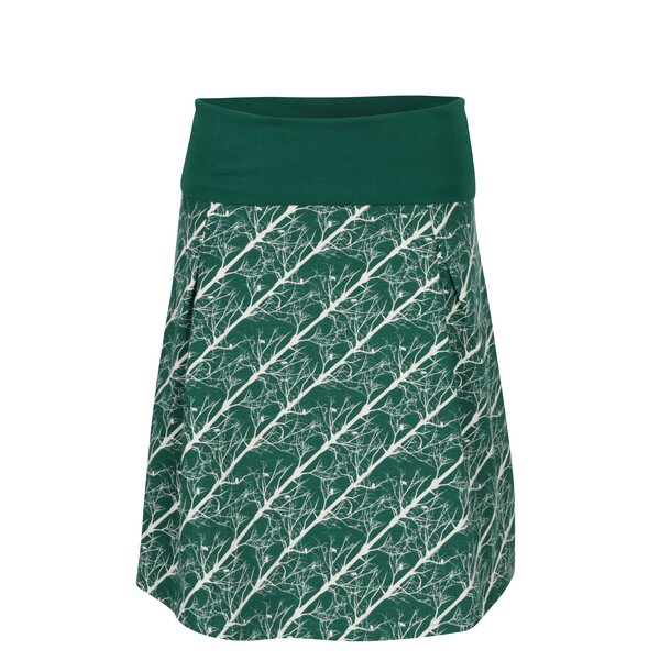 Fustă verde cu elastic în talie Tranquillo Pelelo