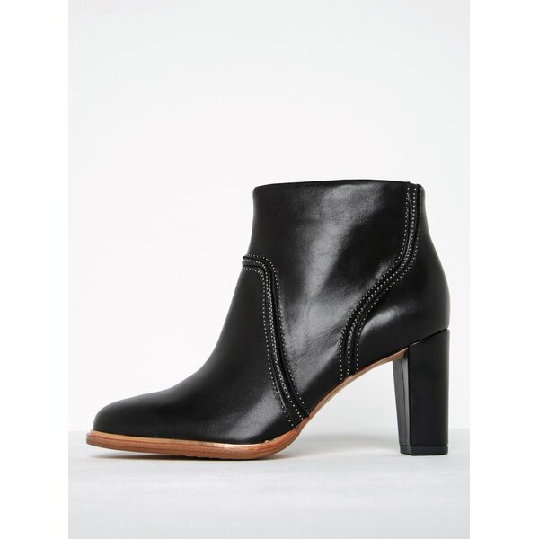 Botine negre din piele Clarks Ellis Betty