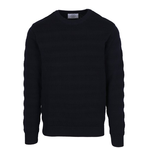 Pulover bleumarin cu model Kronstadt Claus