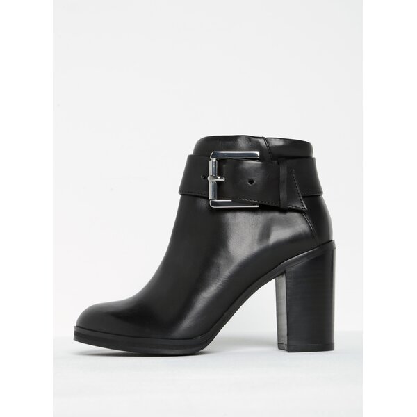 Botine din piele naturală negre - Royal RepubliQ