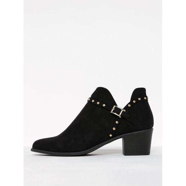 Botine negre decupate - Miss Selfridge