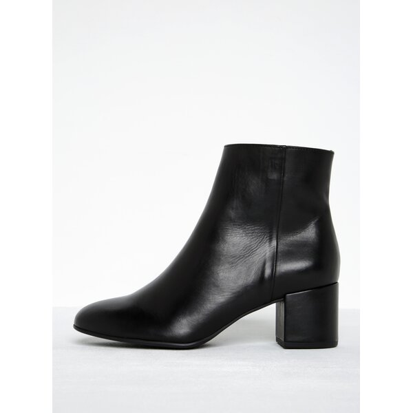 Botine negre din piele naturală pentru femei - Högl